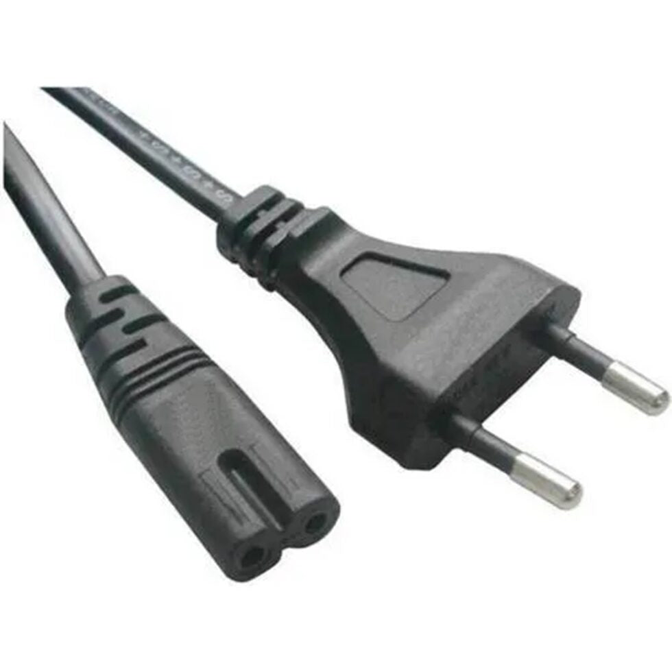 2 Pins AC Power Cord Cable 1.5M