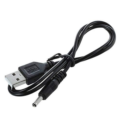 USB to 3.5mm x 1.35mm Barrel Connector 5V DC Power Cable Male