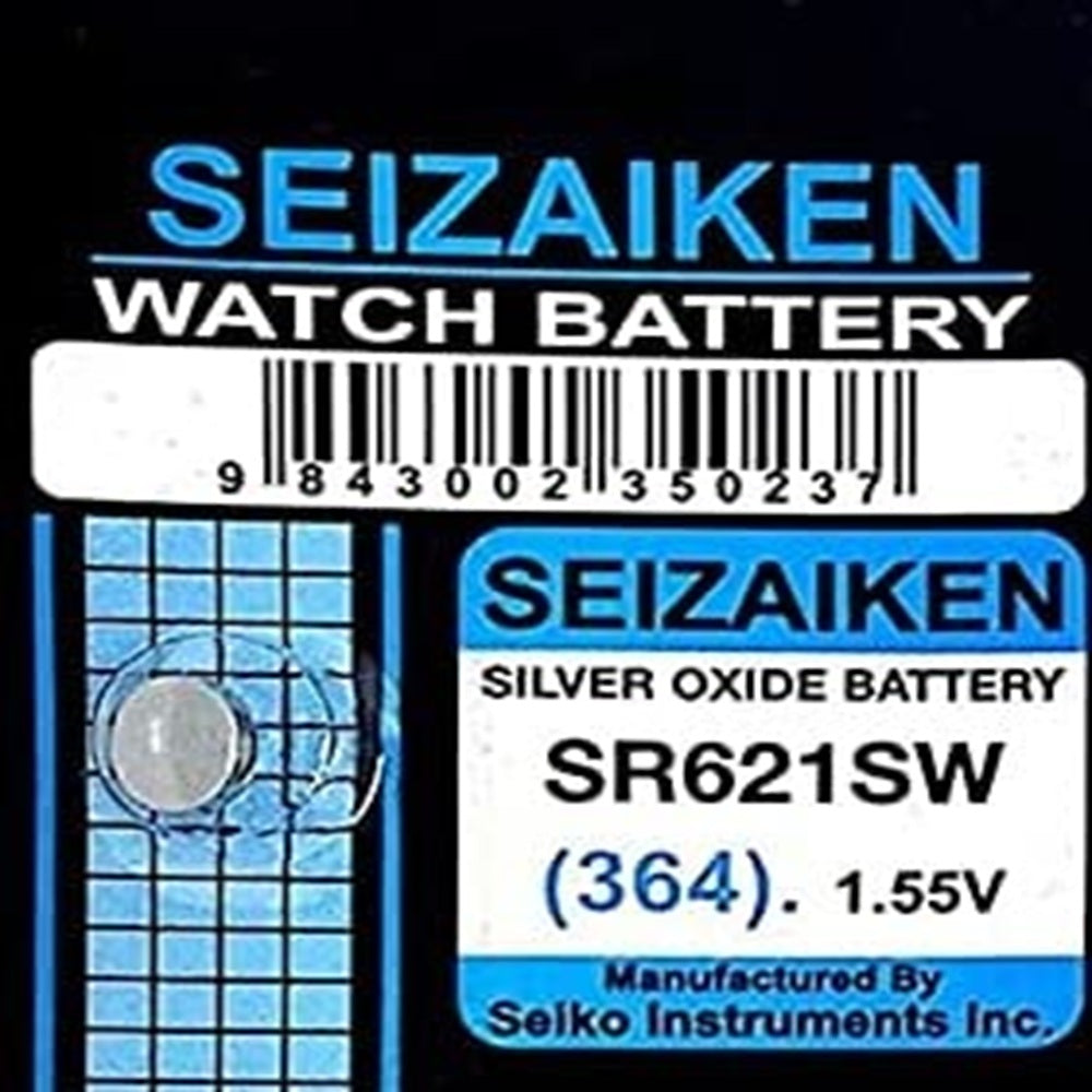 Sr621Sw (364) Lr621Silver Oxide Watch Battery (Pack Of 1)