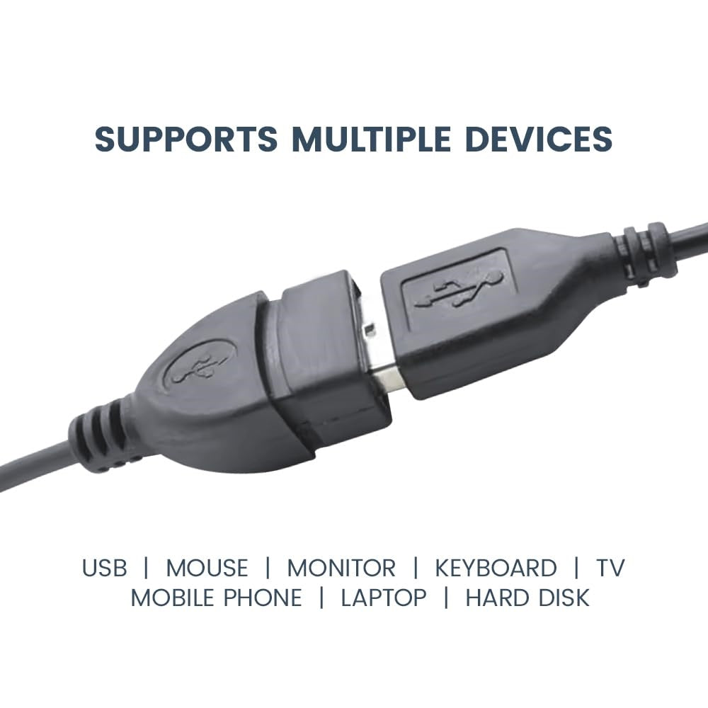 USB Male-A to Female-A Cable 2.0 1.5Mtr Extension