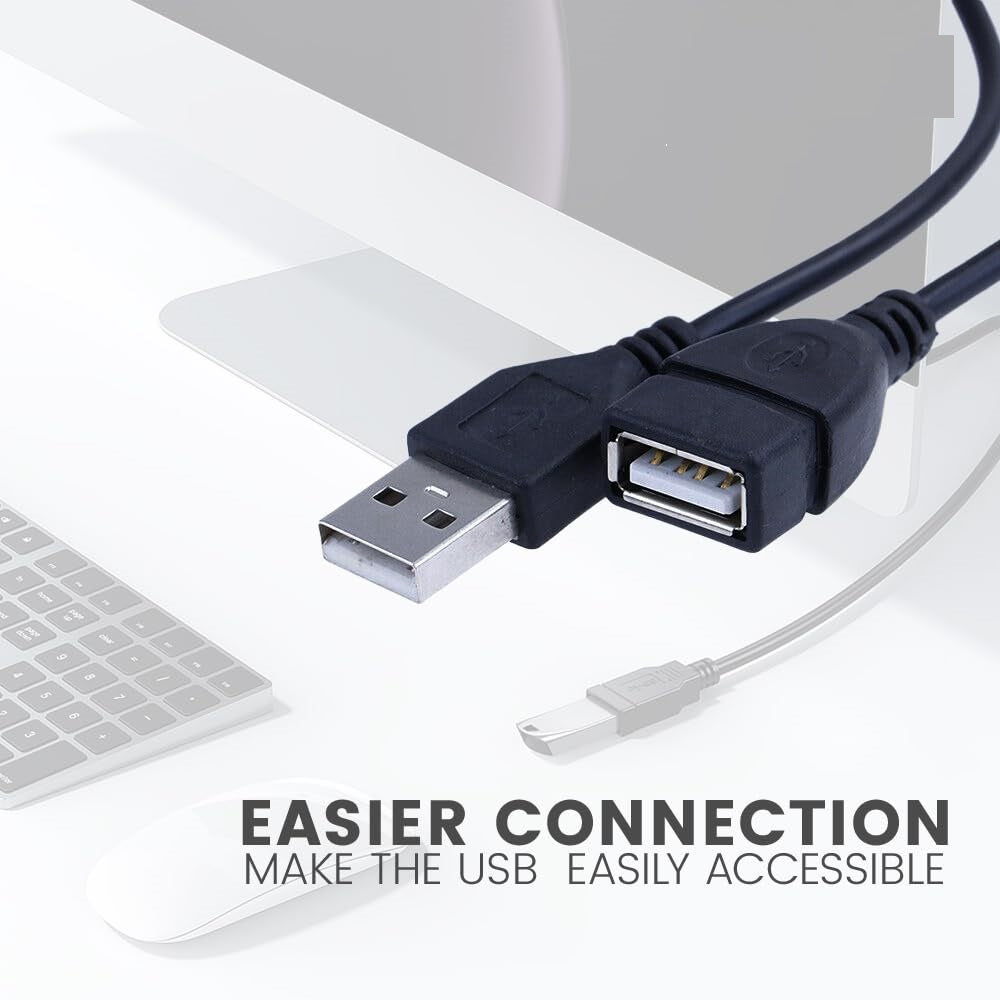 USB Male-A to Female-A Cable 2.0 1.5Mtr Extension