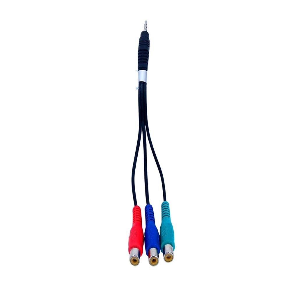 3.5mm Stereo TRRS Male to 3 RCA Female Composite AV Cable.