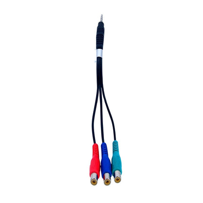 3.5mm Stereo TRRS Male to 3 RCA Female Composite AV Cable.