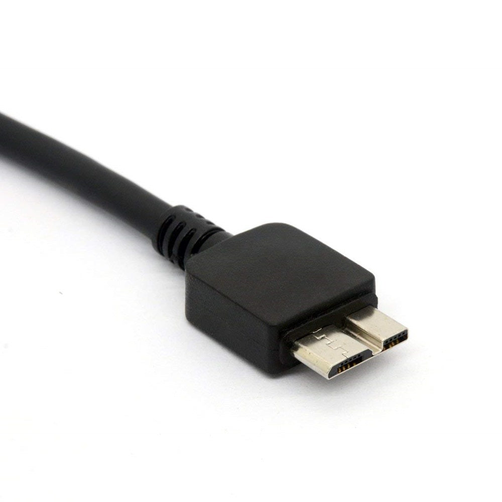 USB 3.1 Type C to Micro USB Cable for WD My Passport HDD Hard Disk (30 cm)