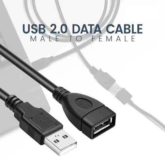 USB Male-A to Female-A Cable 2.0 1.5Mtr Extension