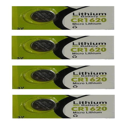 CR 1620 Lithium Coin Cell Battery (3V) Pack of 1)