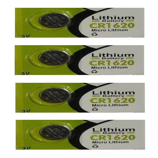 CR 1620 Lithium Coin Cell Battery (3V) Pack of 1)