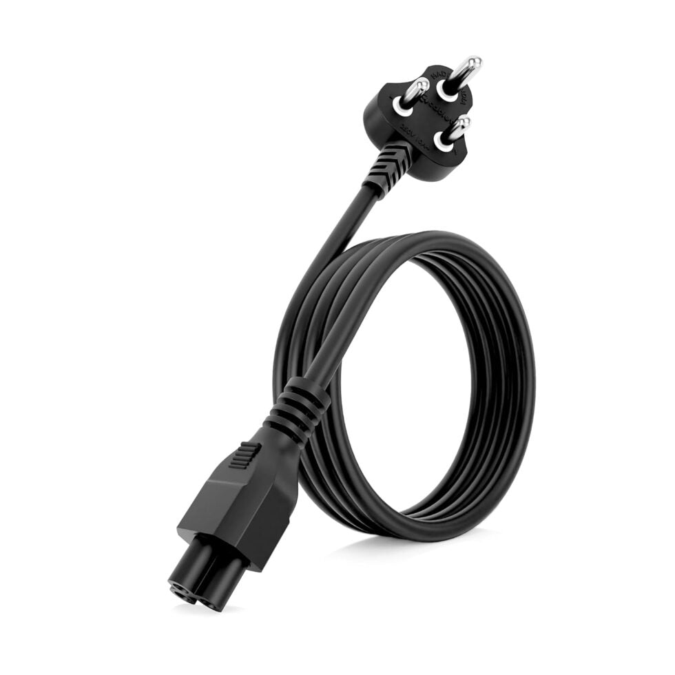 Laptop Power Cable for Laptop Charger  (1.5 Meter)
