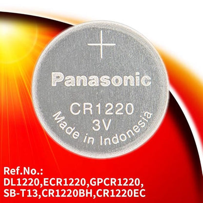 Panasonic CR-1220 Lithium Coin Battery 3v