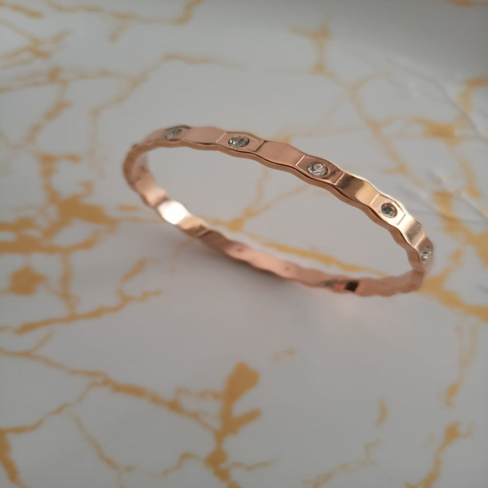 Anti Tarnish Kada With American Diamonds.